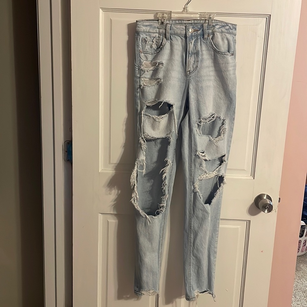 American eagle mom jeans size 2 extra long
